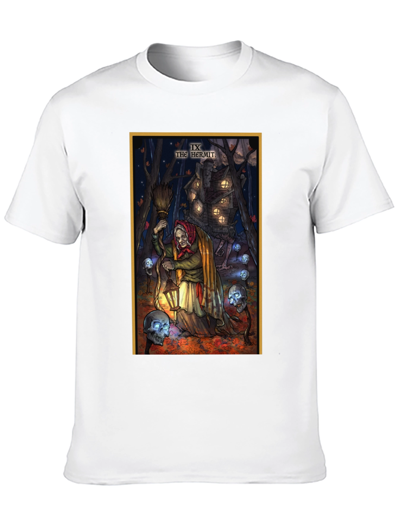 The Hermit Tarot Card T-Shirt