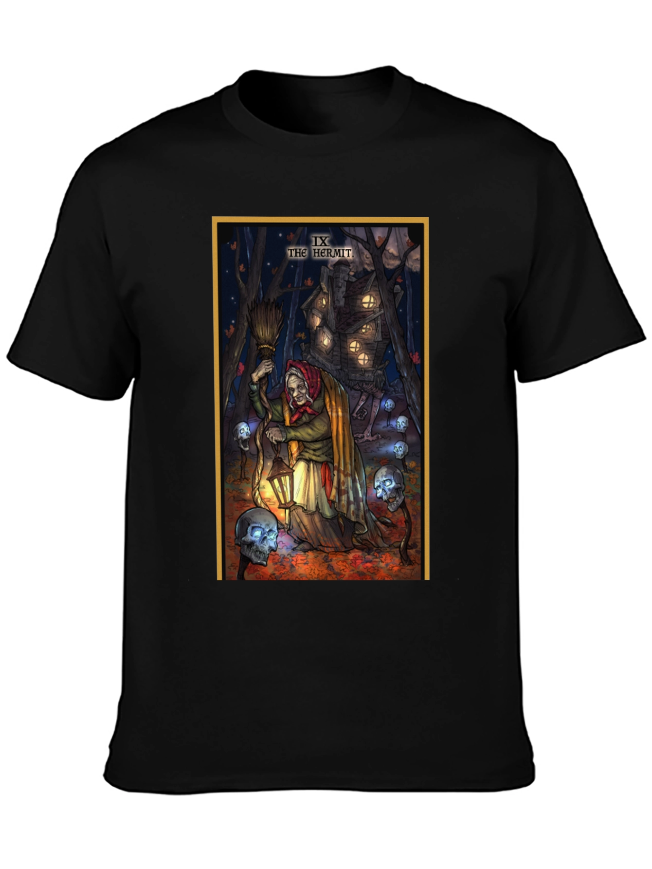 The Hermit Tarot Card T-Shirt