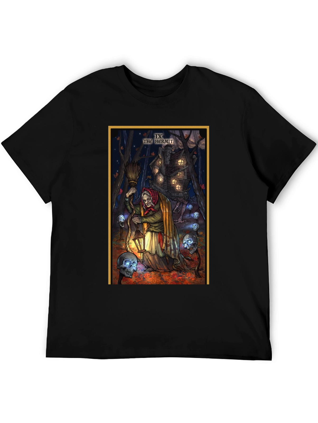 The Hermit Tarot Card T-Shirt
