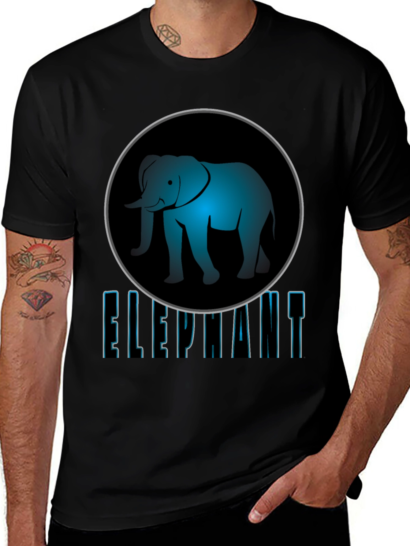 Elephant Graphic T-Shirt - Unisex Style