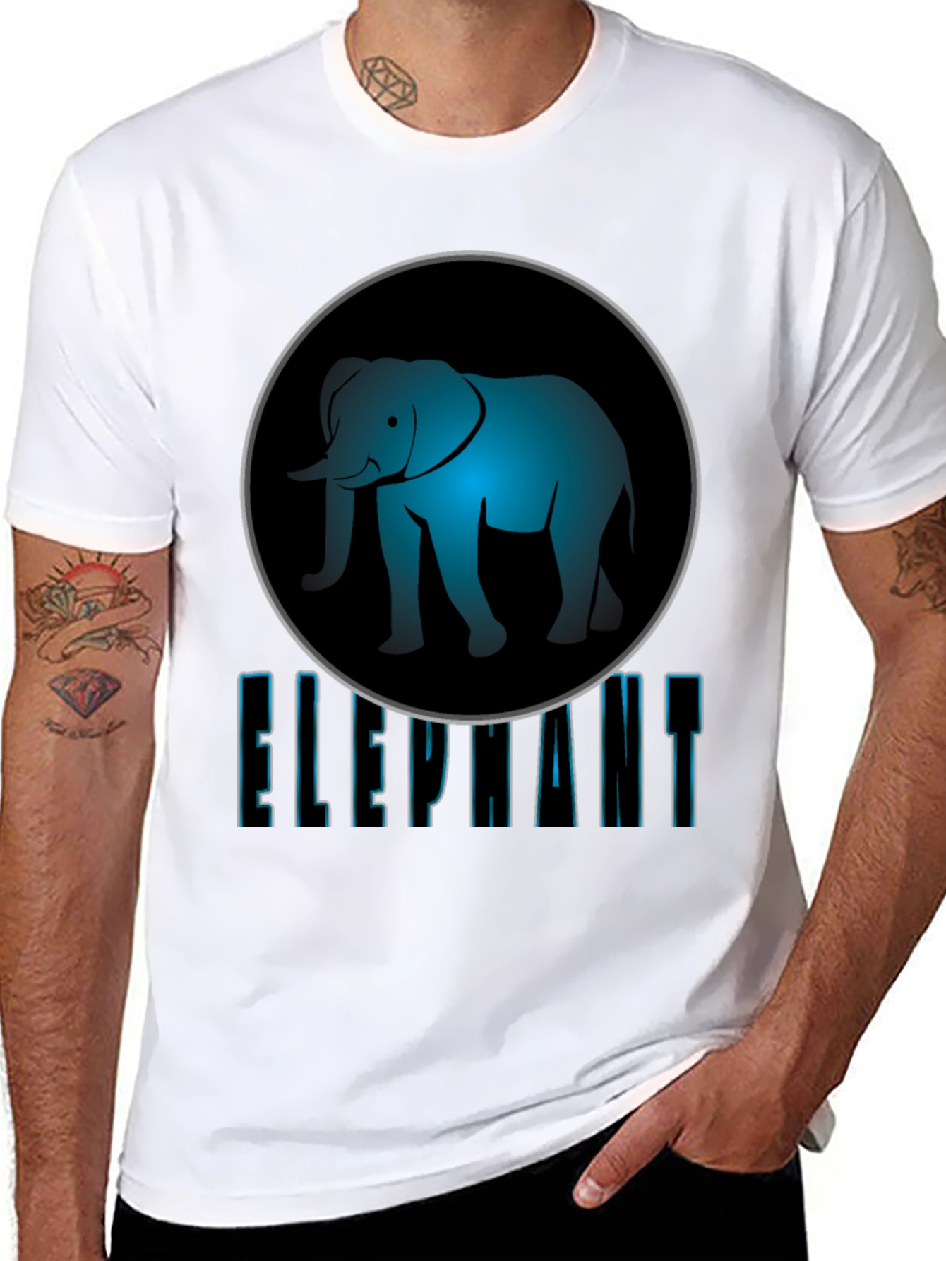 Elephant Graphic T-Shirt - Unisex Style