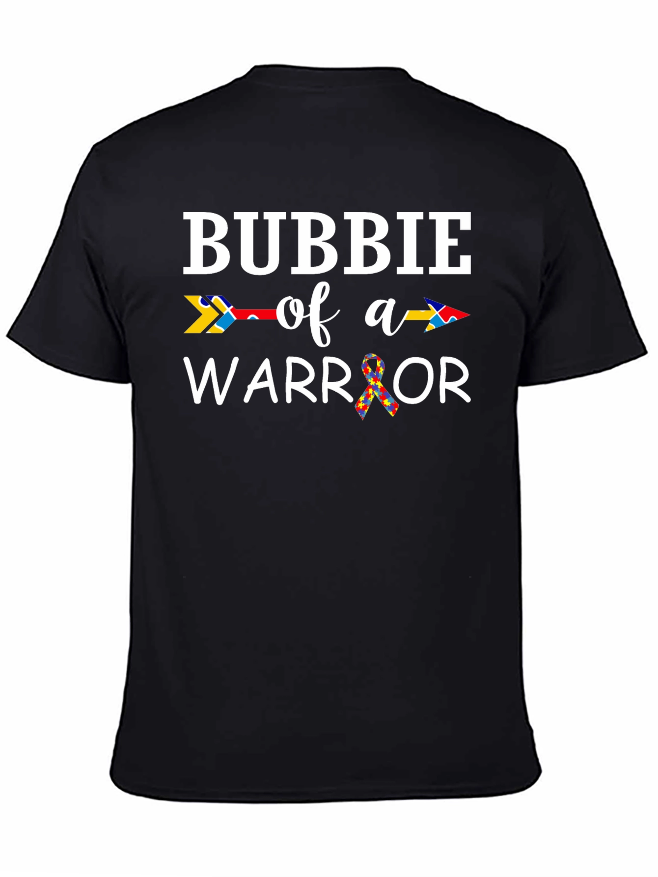 Bubbie of a Warrior Autism Awareness T-Shirt