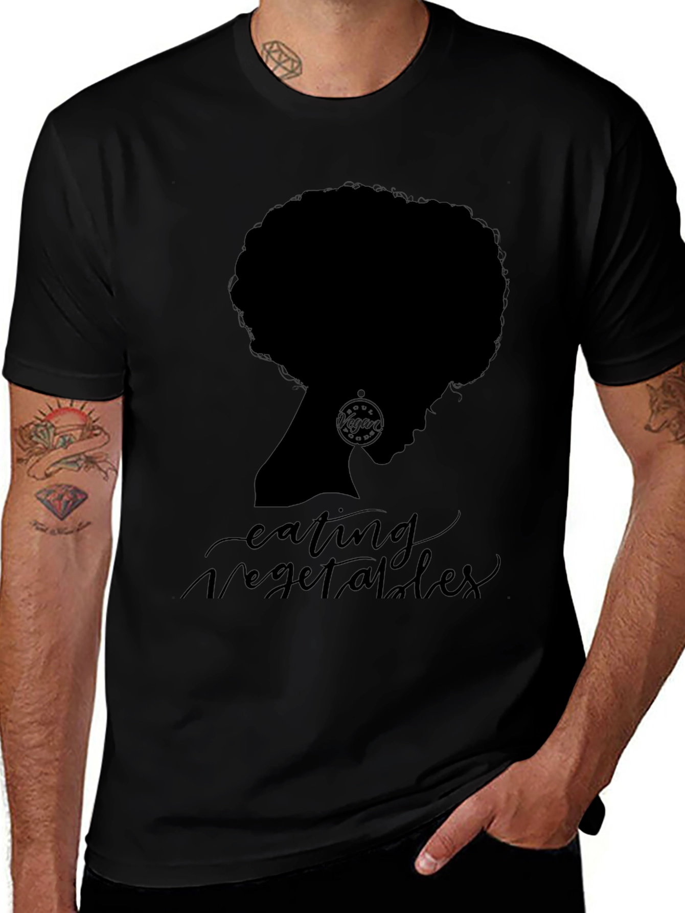 Eating Vegetables Graphic Tee