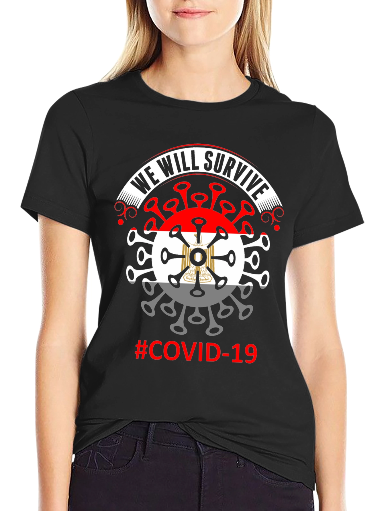 We Will Survive COVID-19 Graphic T-Shirt