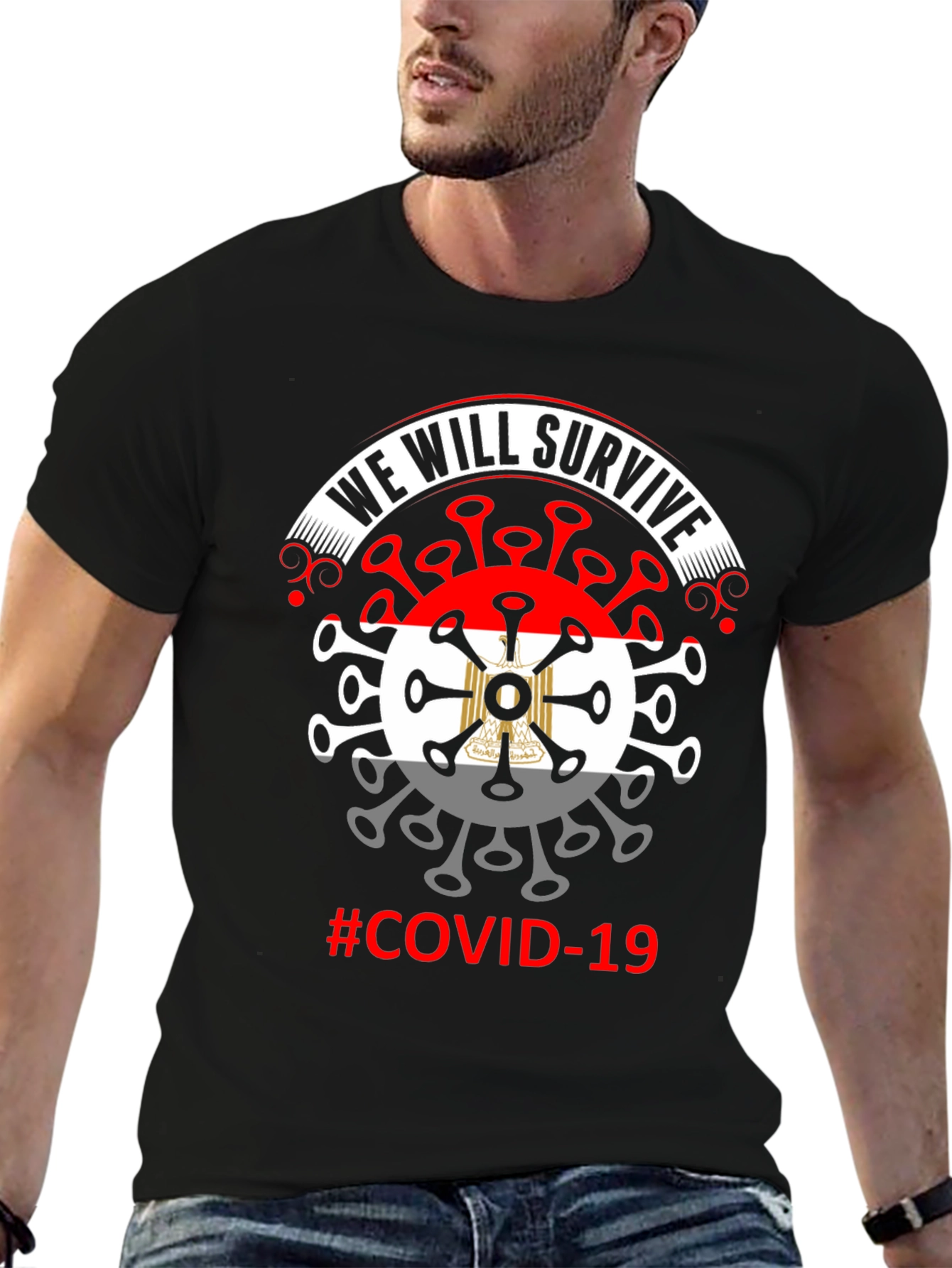 We Will Survive COVID-19 Graphic T-Shirt