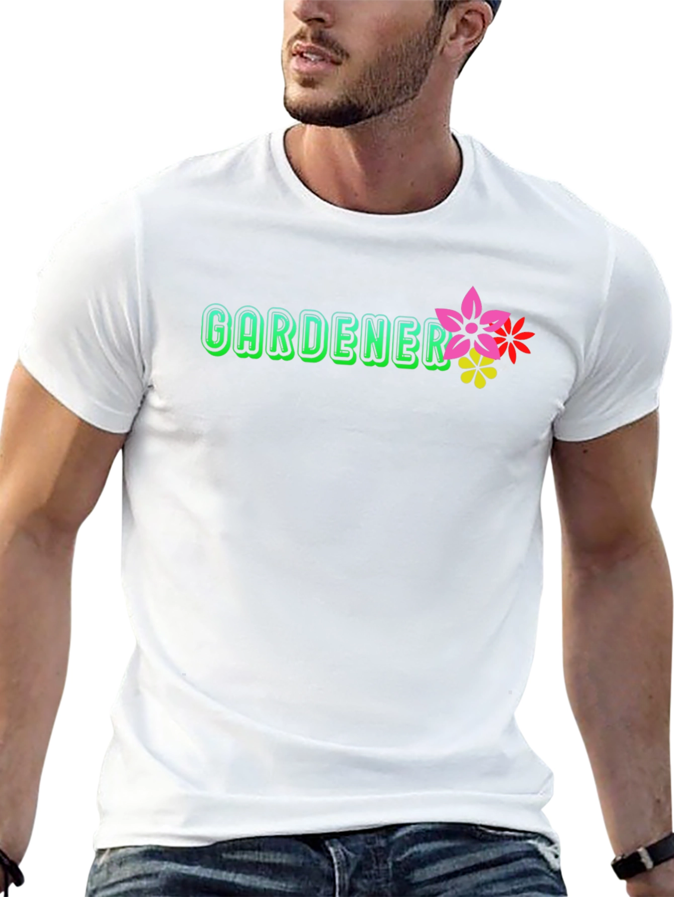 Gardener Graphic T-Shirt - Black