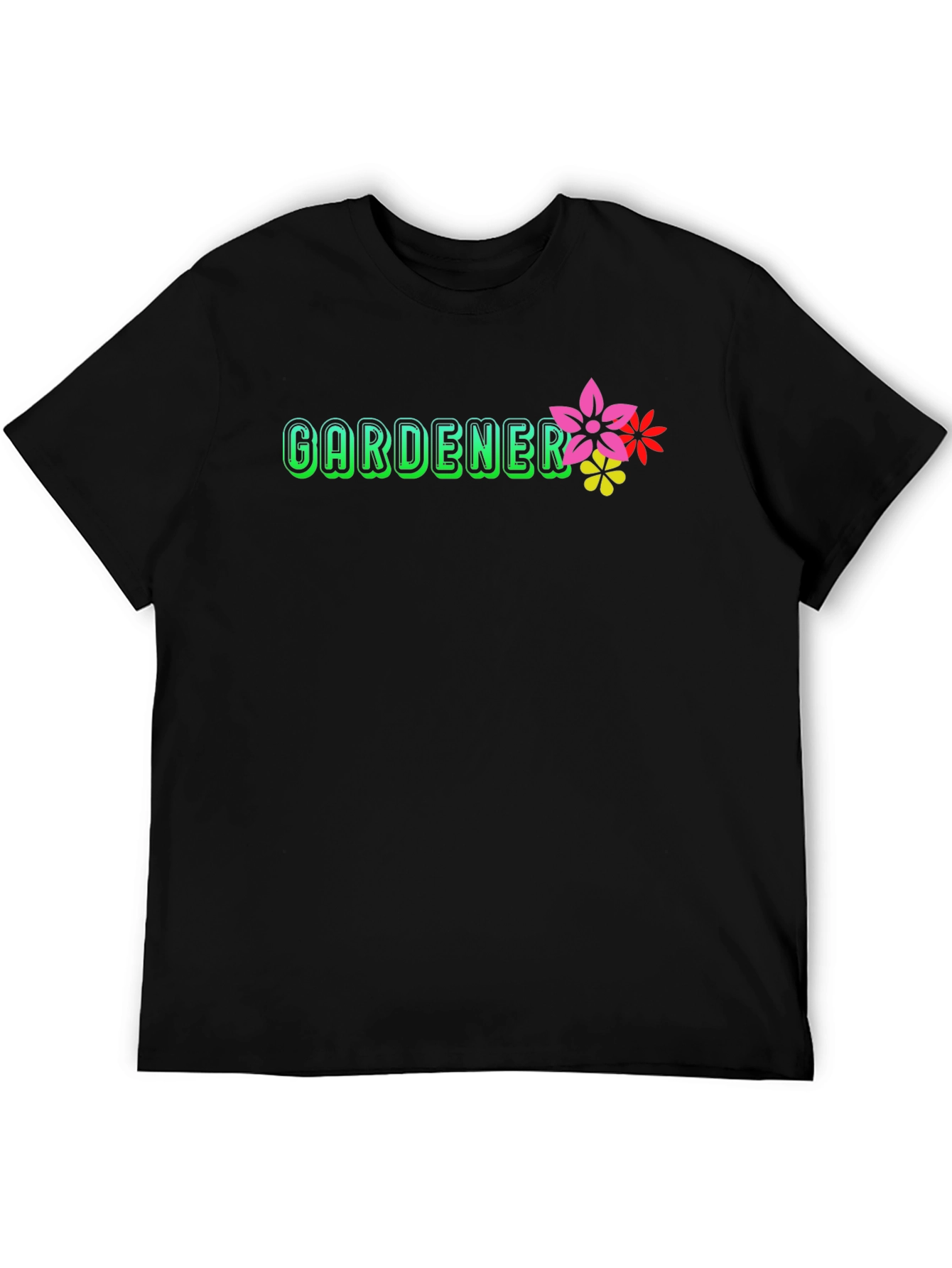 Gardener Graphic T-Shirt - Black