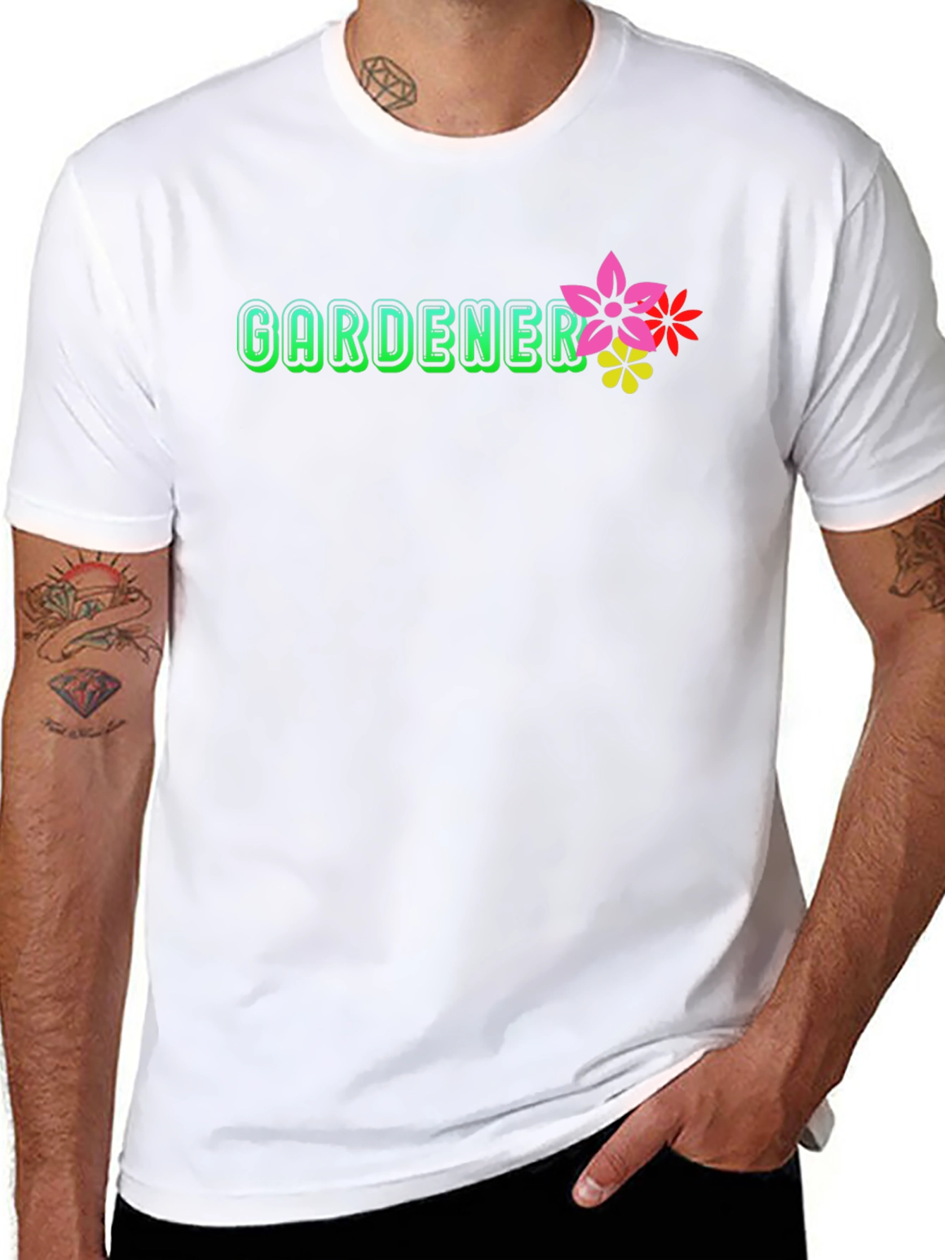 Gardener Graphic T-Shirt - Black
