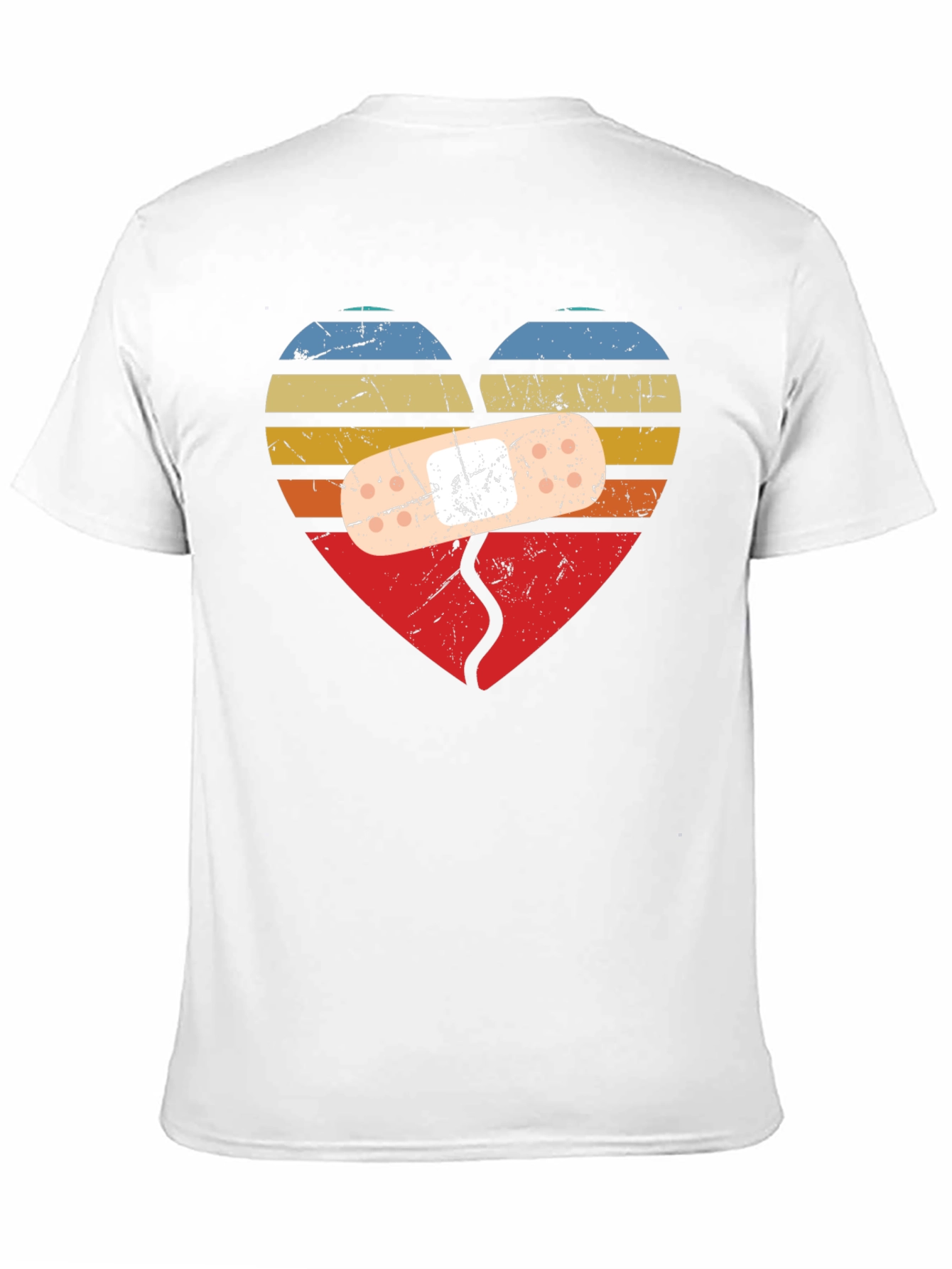 Broken Heart Bandage T-Shirt