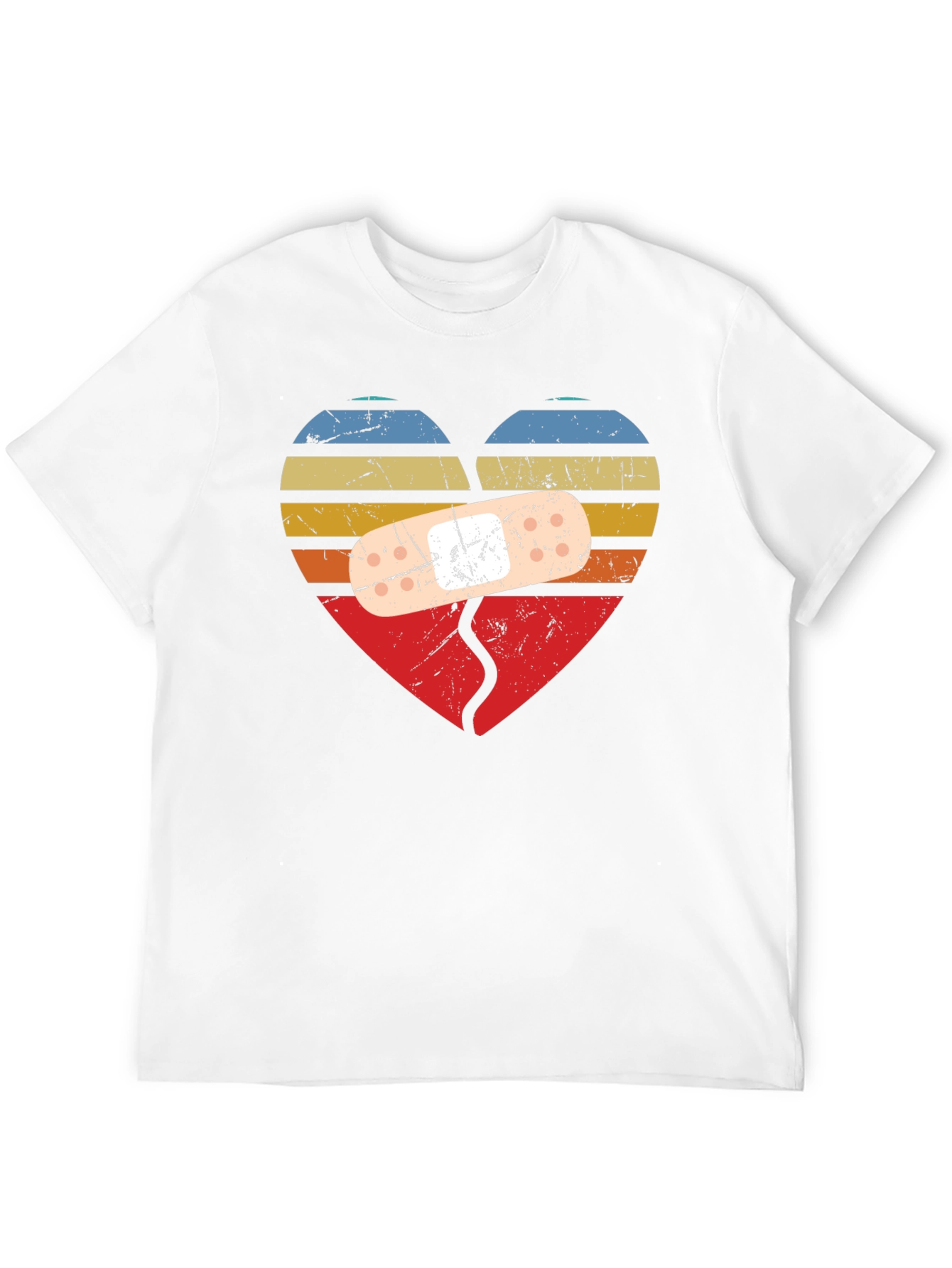 Broken Heart Bandage T-Shirt