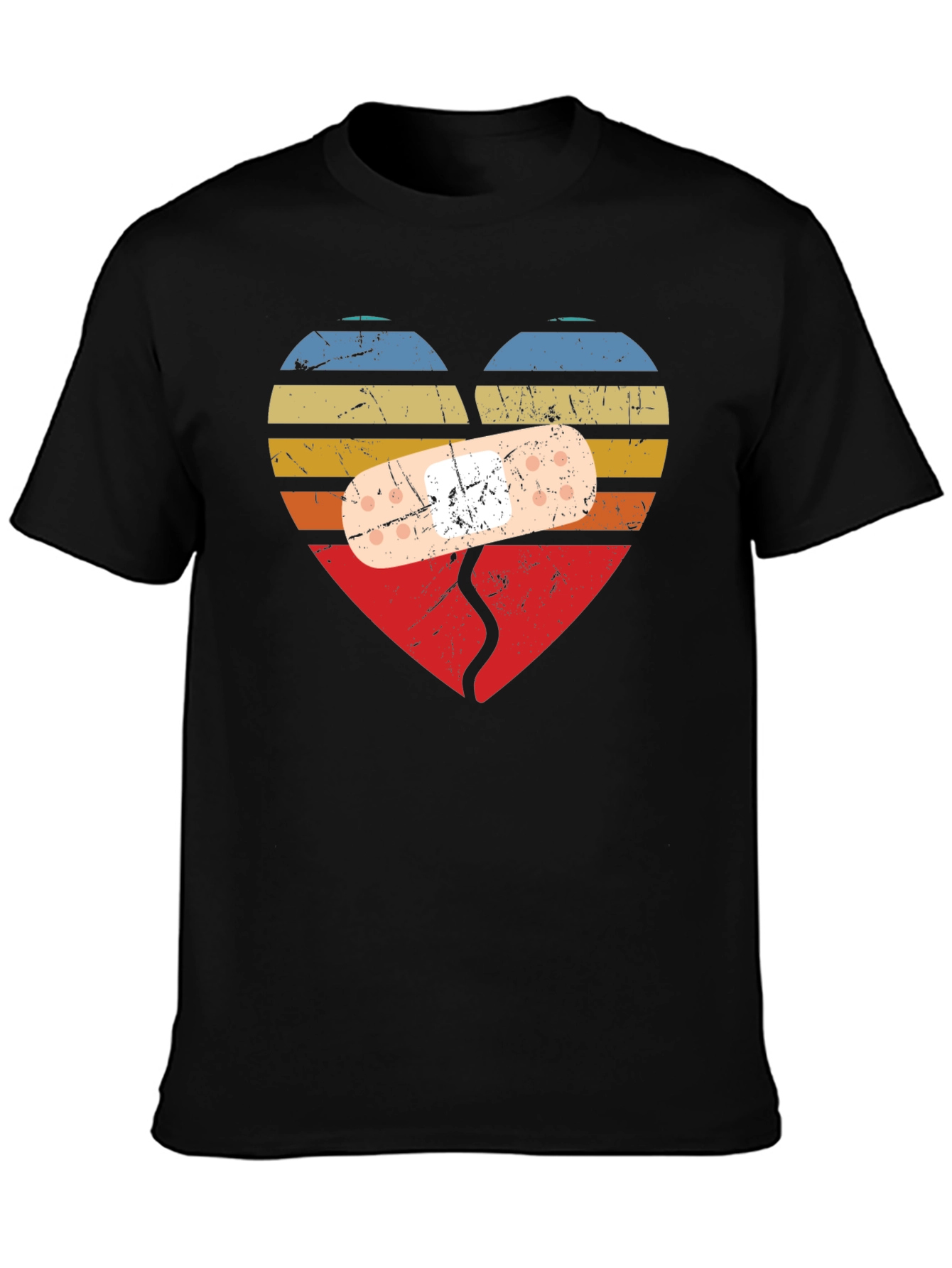 Broken Heart Bandage T-Shirt