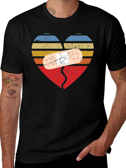 Broken Heart Bandage T-Shirt