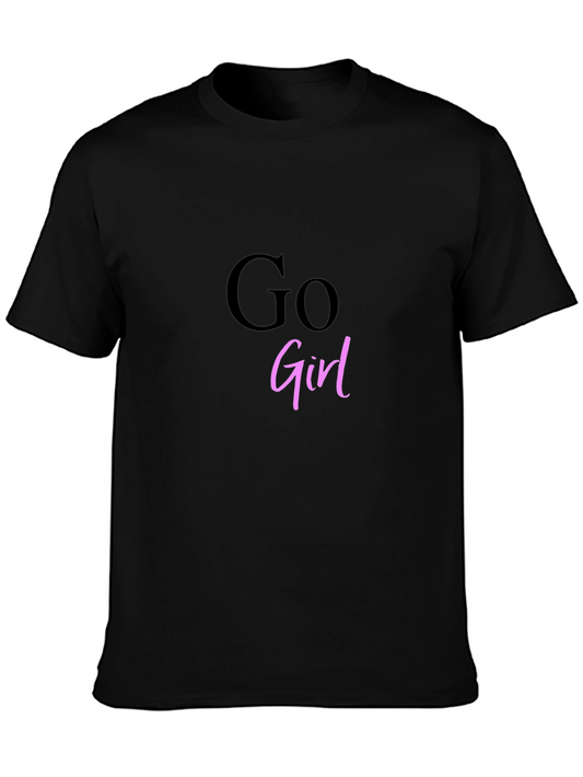 Go Girl Black T-Shirt