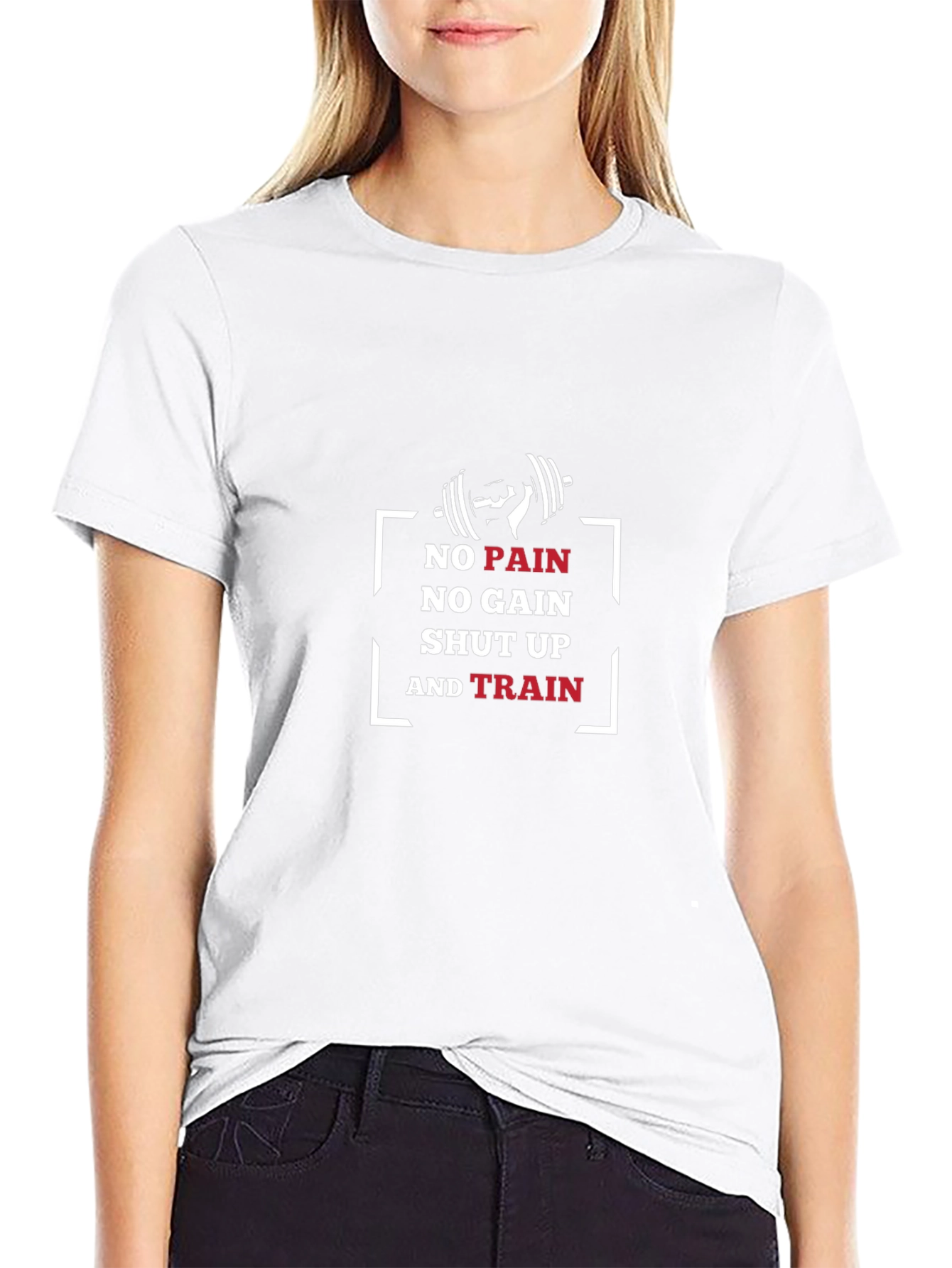 No Pain No Gain Mens Graphic T-Shirt