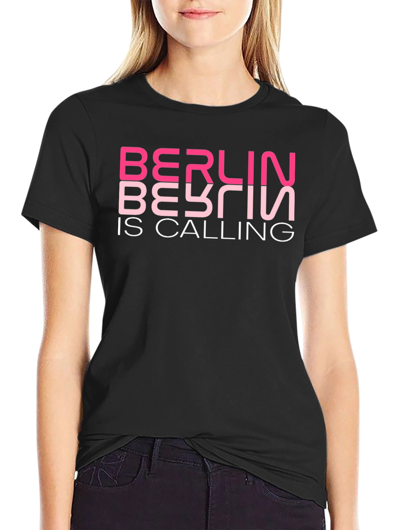 Berlin is Calling Graphic Tee - Trendy Unisex T-Shirt