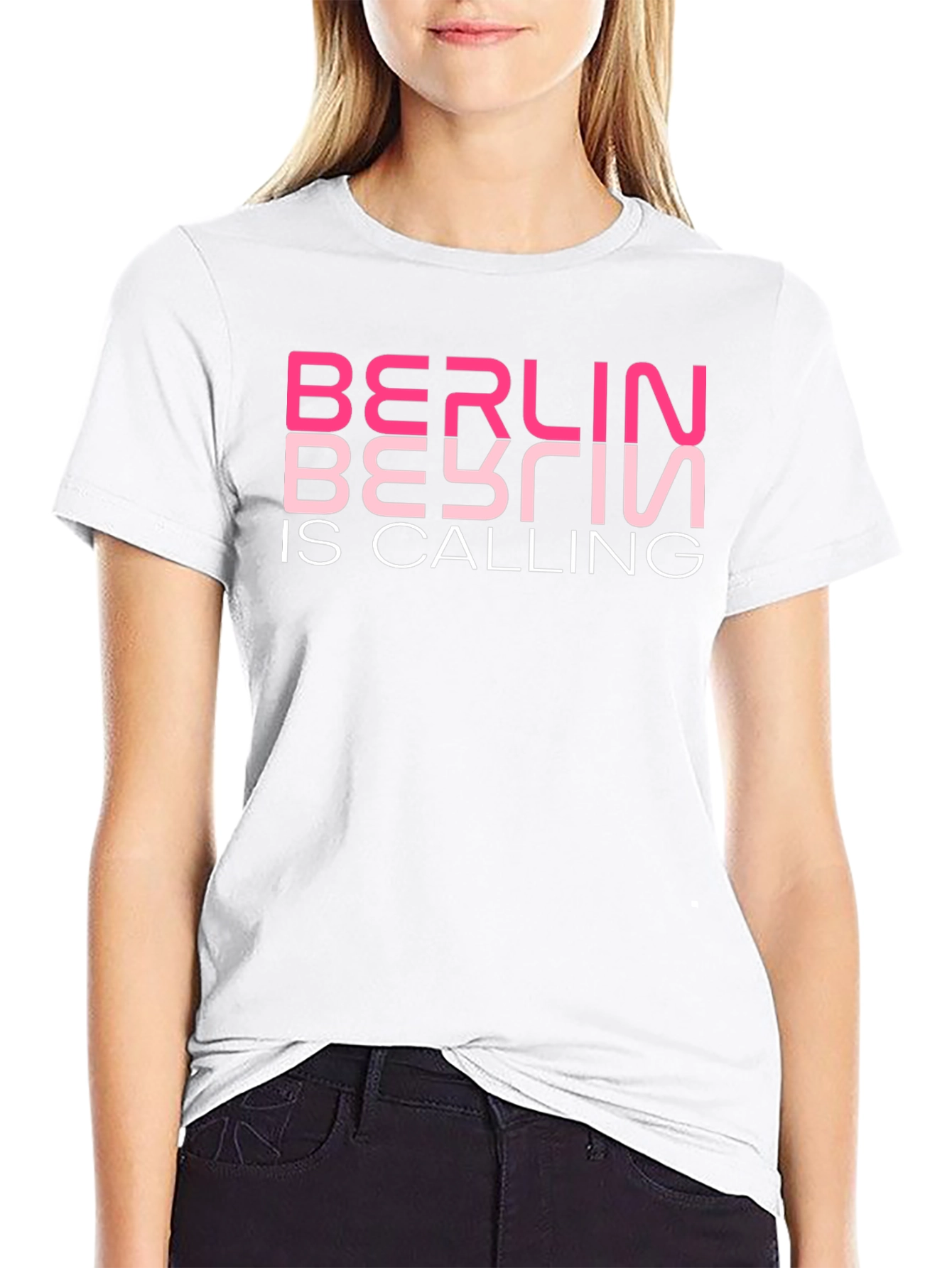 Berlin is Calling Graphic Tee - Trendy Unisex T-Shirt