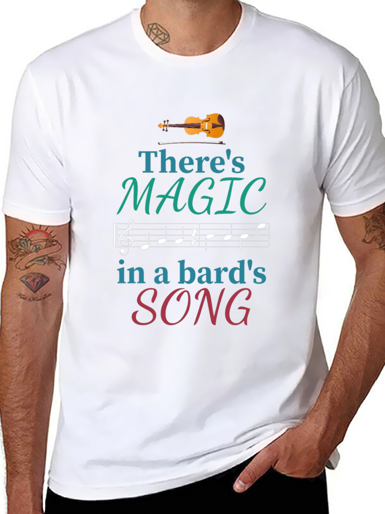 Bards Song Magic Graphic T-Shirt