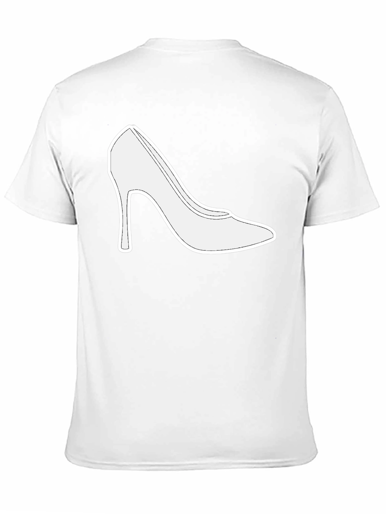 High Heel Graphic Tee - Fashion Statement Shirt