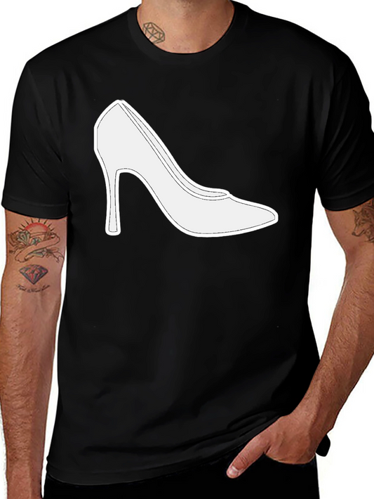 High Heel Graphic Tee - Fashion Statement Shirt