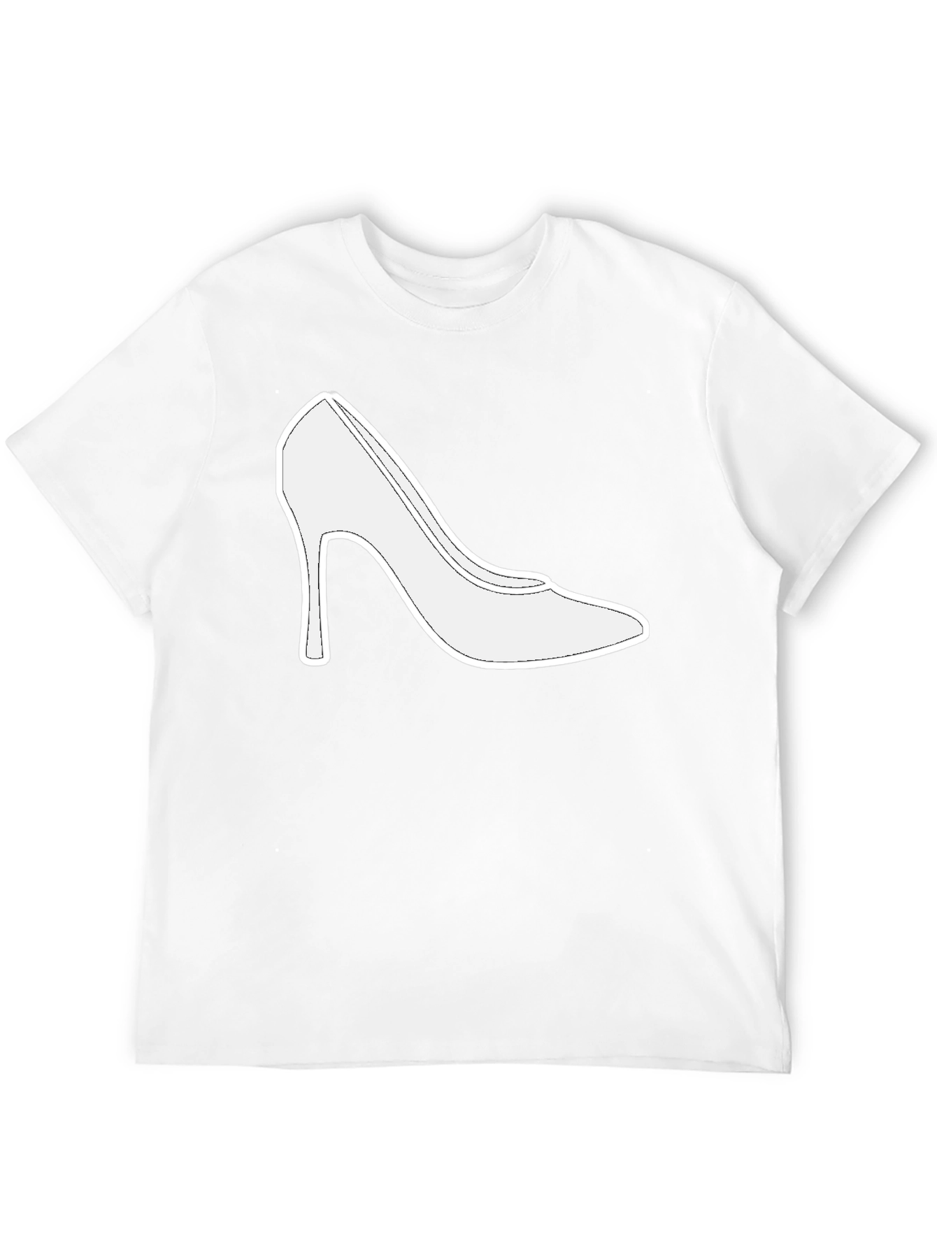 High Heel Graphic Tee - Fashion Statement Shirt