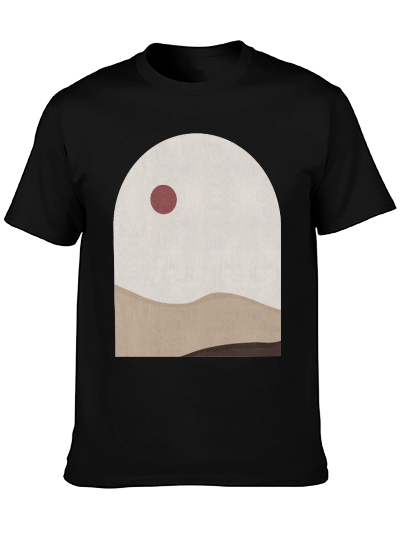 Minimalist Landscape Graphic Tee - Archway Design