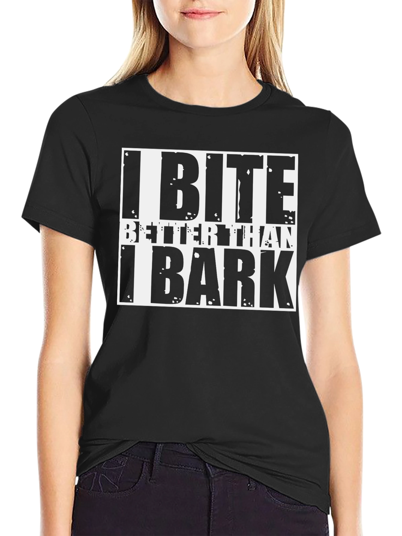 I Bite Better Than I Bark Graphic Tee