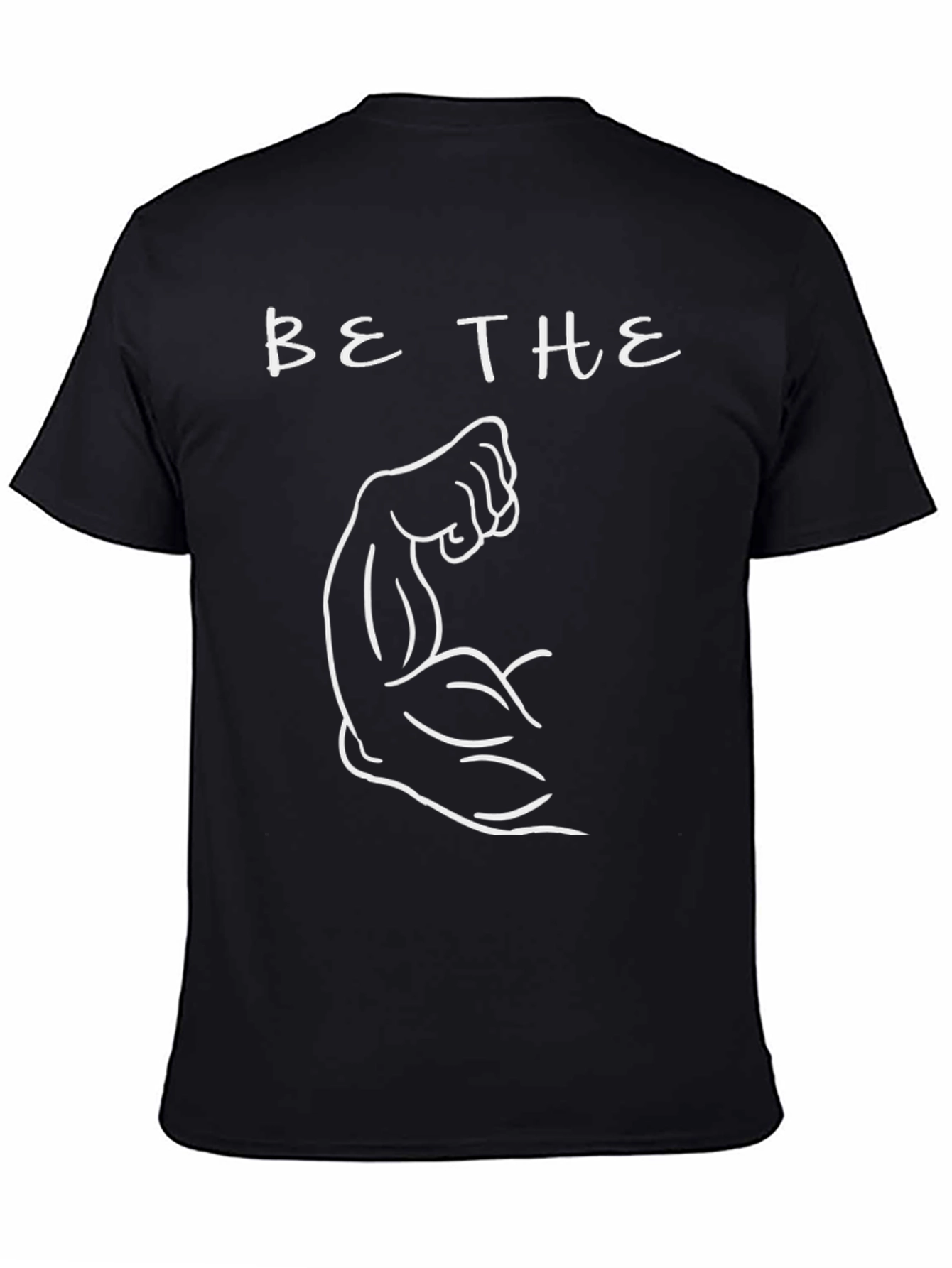 Be The Muscle Black T-Shirt