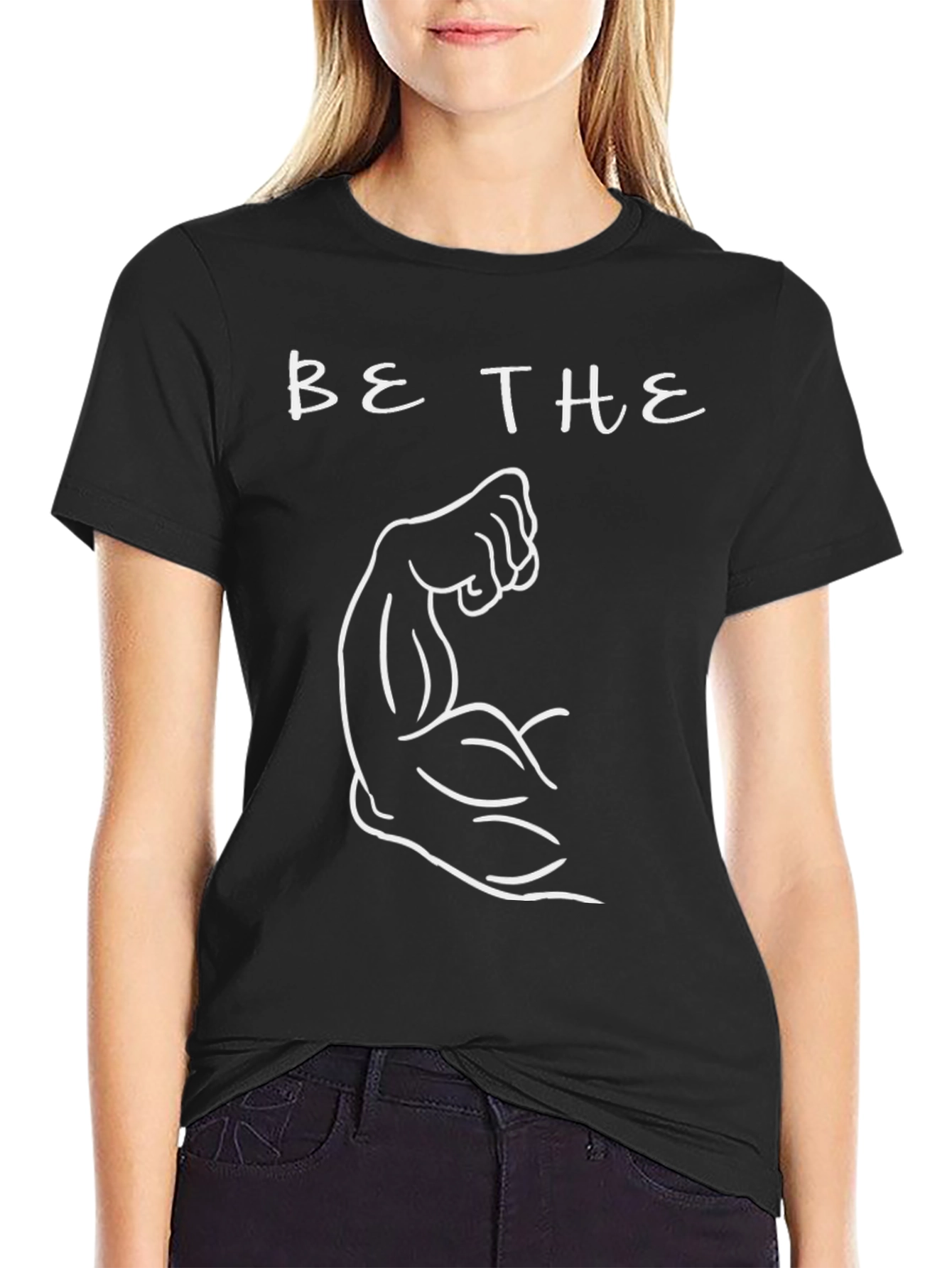 Be The Muscle Black T-Shirt