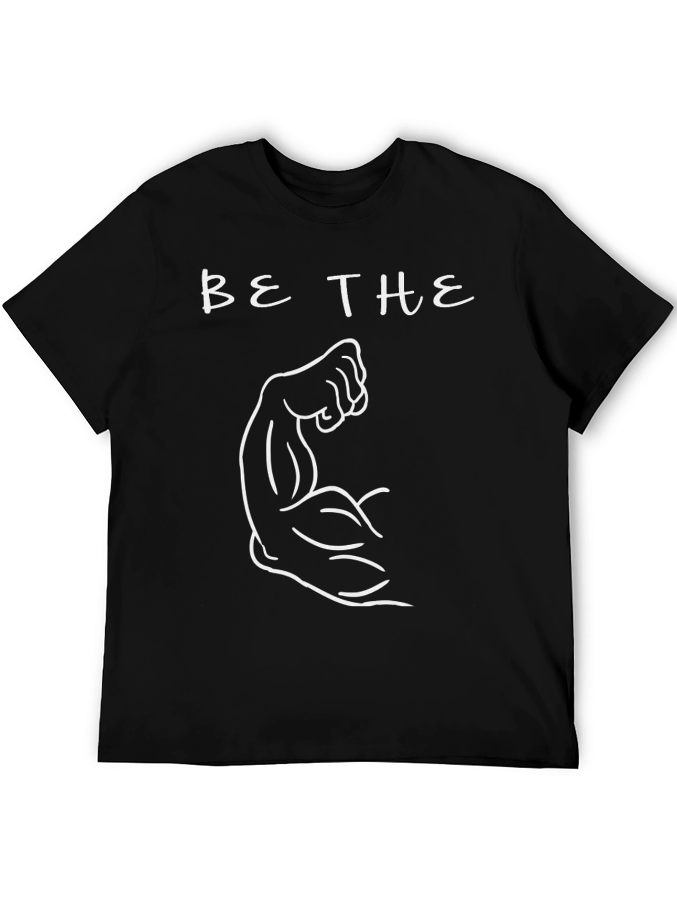 Be The Muscle Black T-Shirt