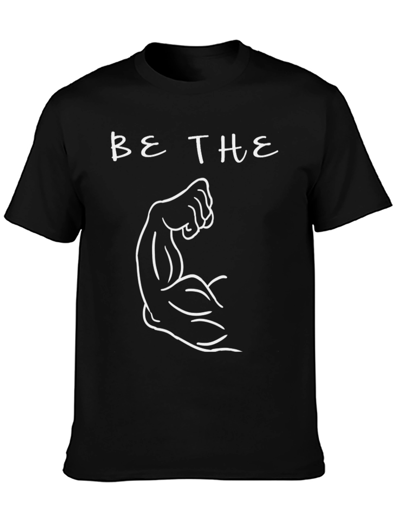 Be The Muscle Black T-Shirt