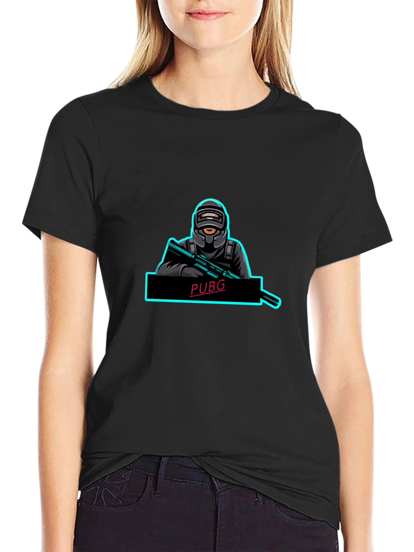 PUBG Inspired Black T-Shirt