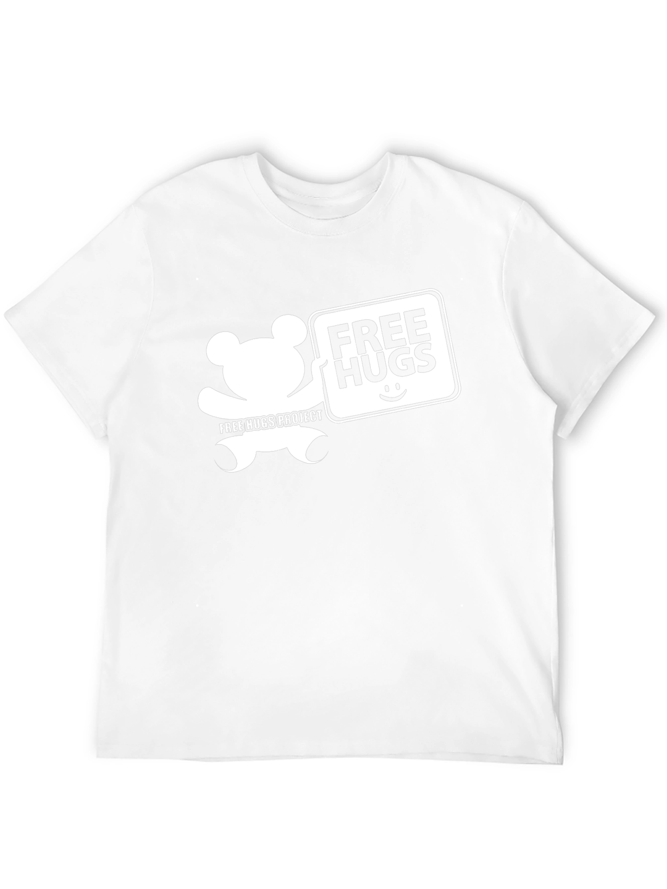 Free Hugs Project Black Graphic Tee