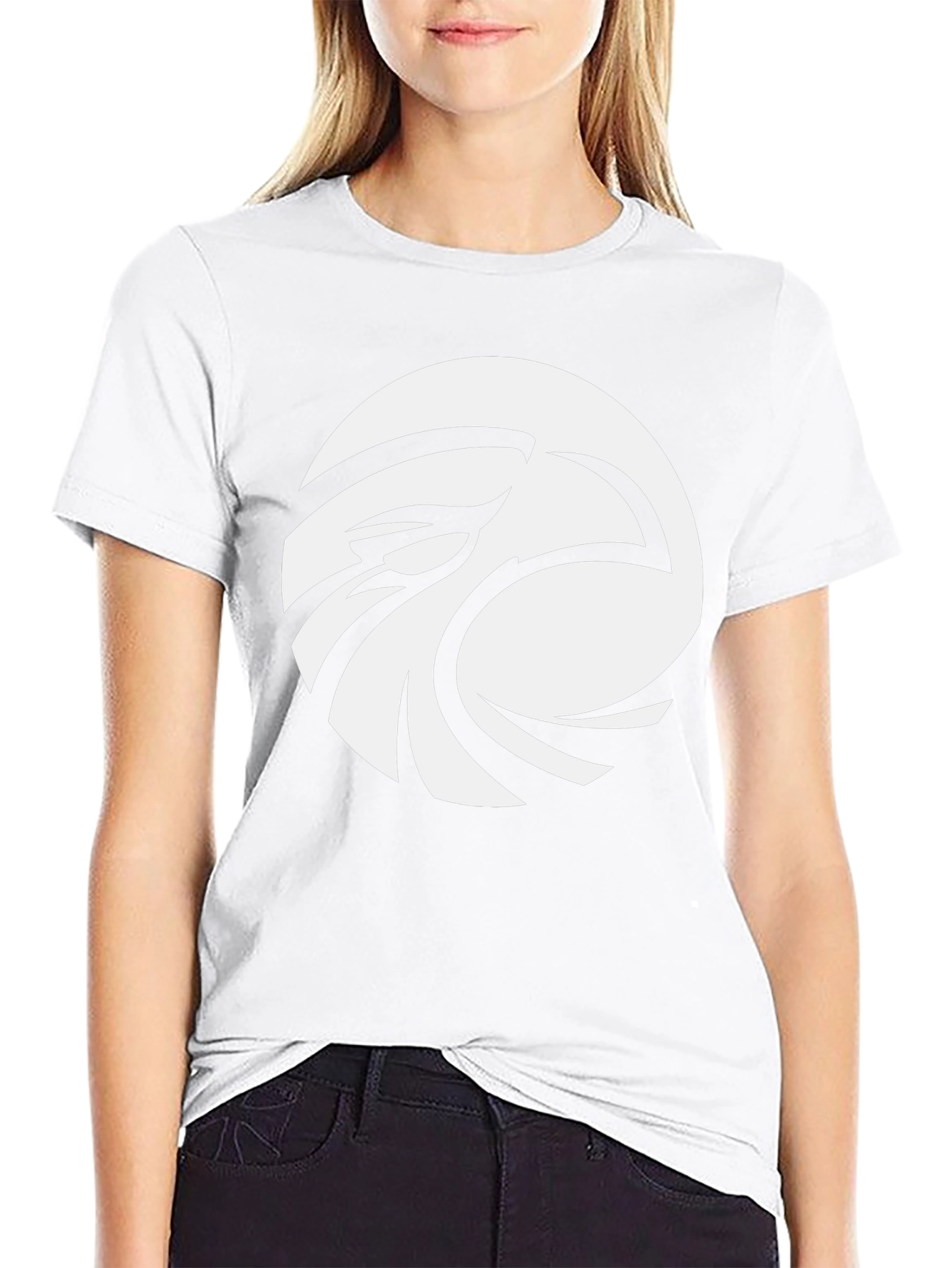 Eagle Eye Graphic Tee - Cool Black Cotton T-Shirt