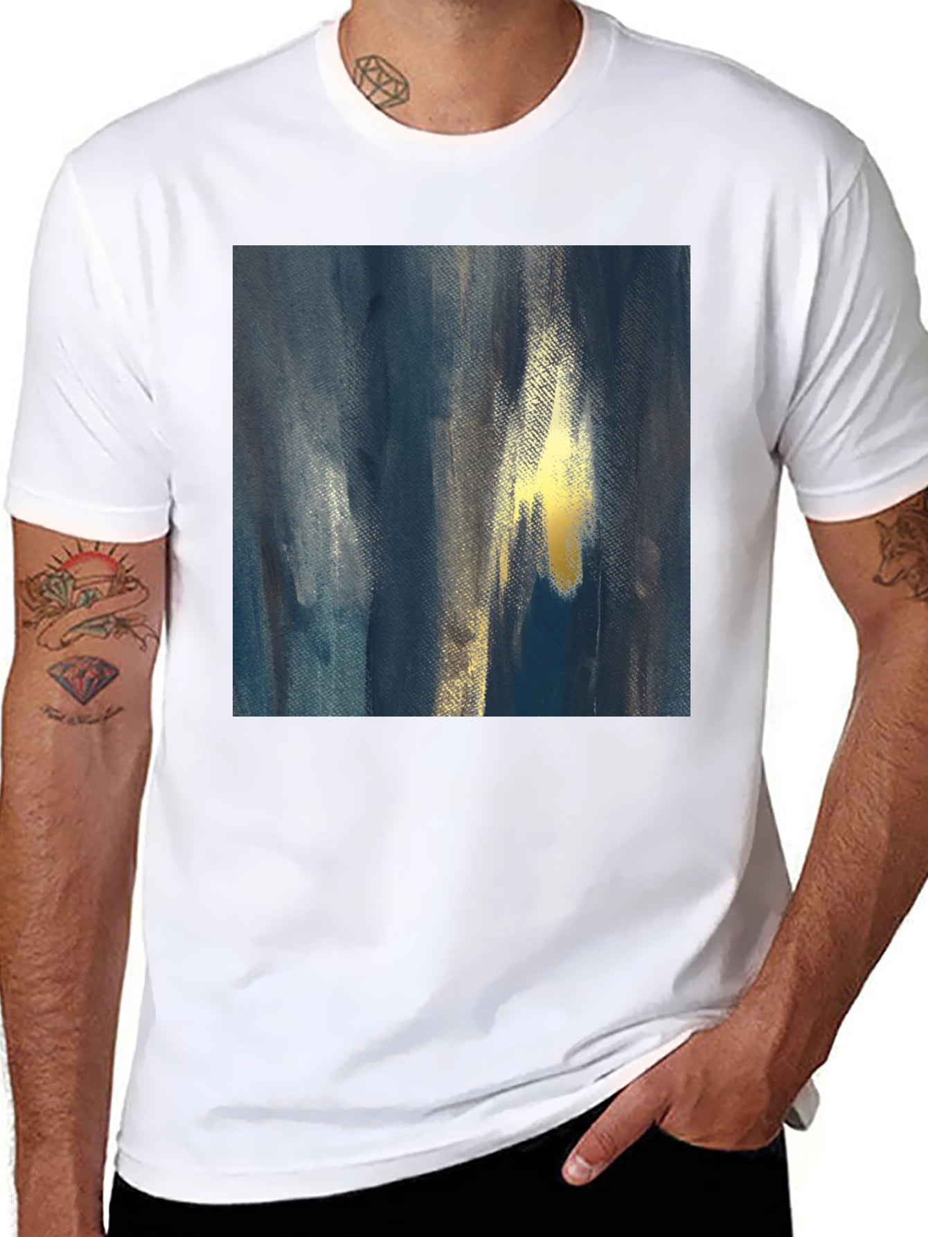 Abstract Art Tee - Modern Graphic Print