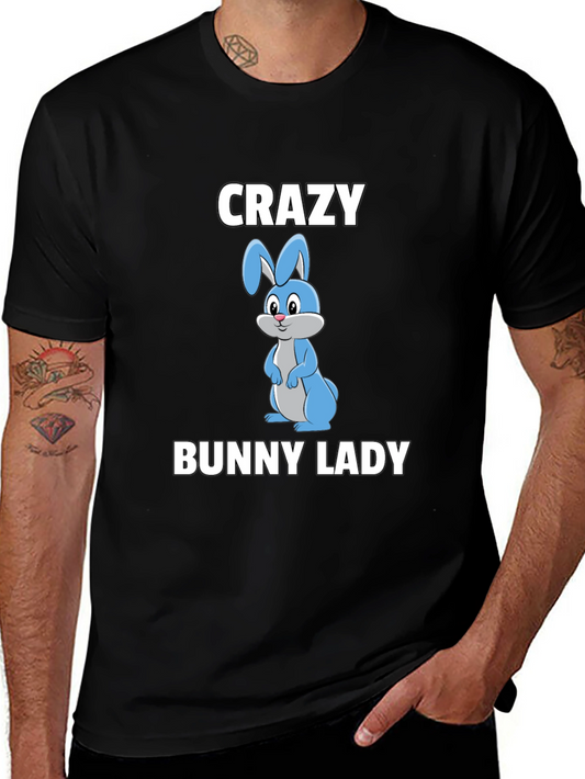 Crazy Bunny Lady T-Shirt
