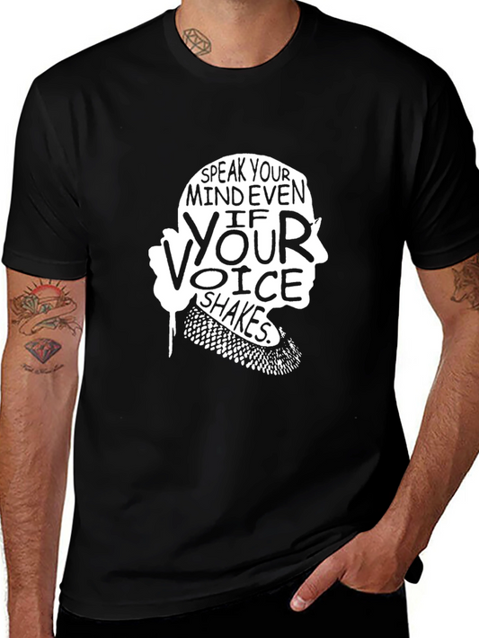 Speak Your Mind T-Shirt - RBG Inspired