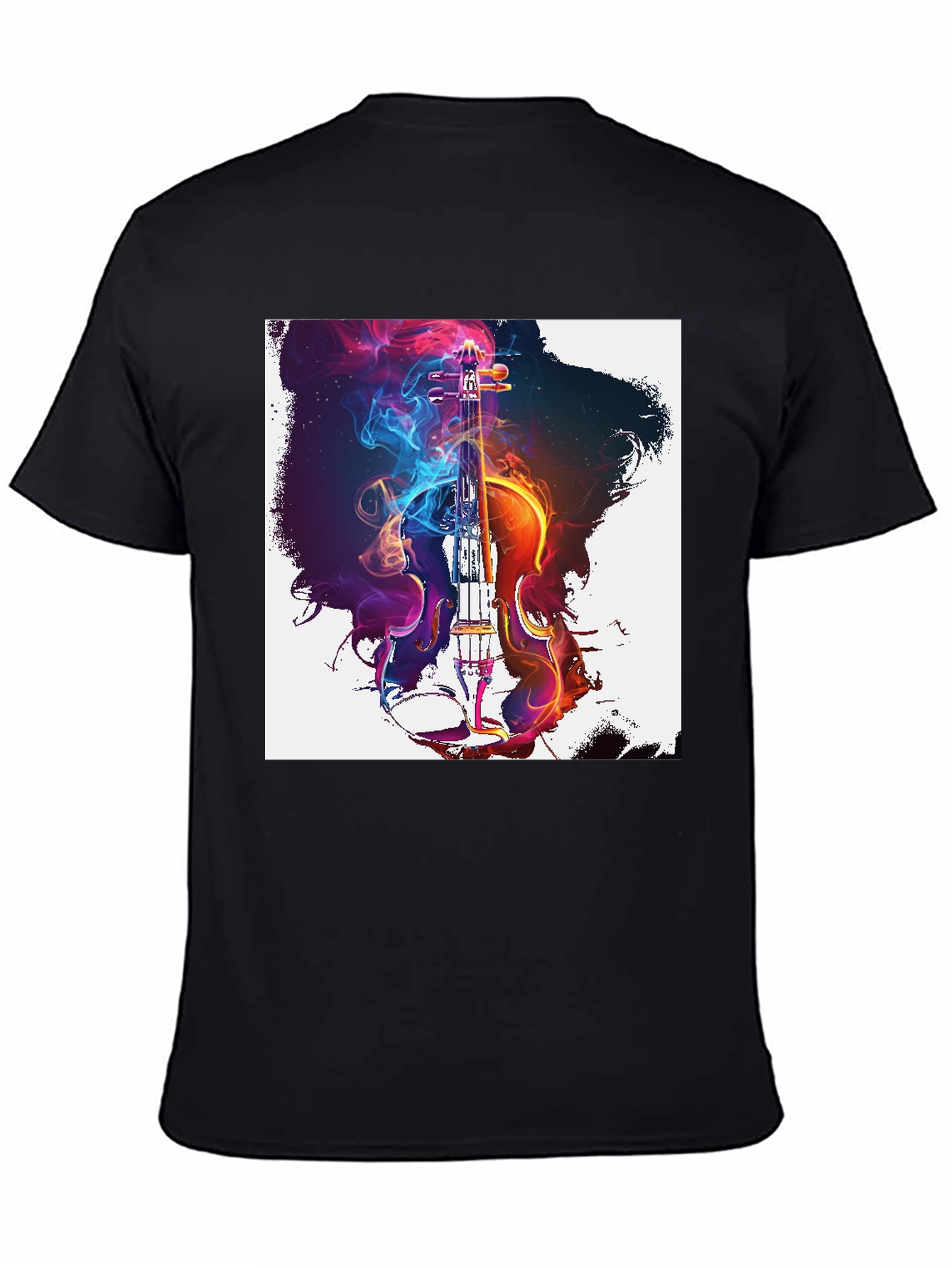 Violin Art Graphic T-Shirt - Musicians Tee