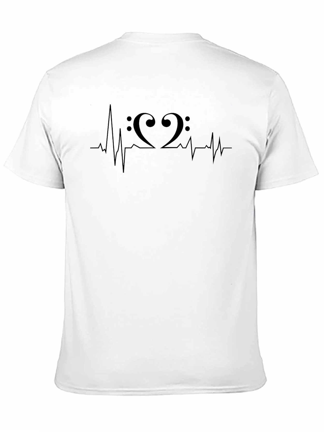 Musical Heartbeat Crew Neck T-Shirt