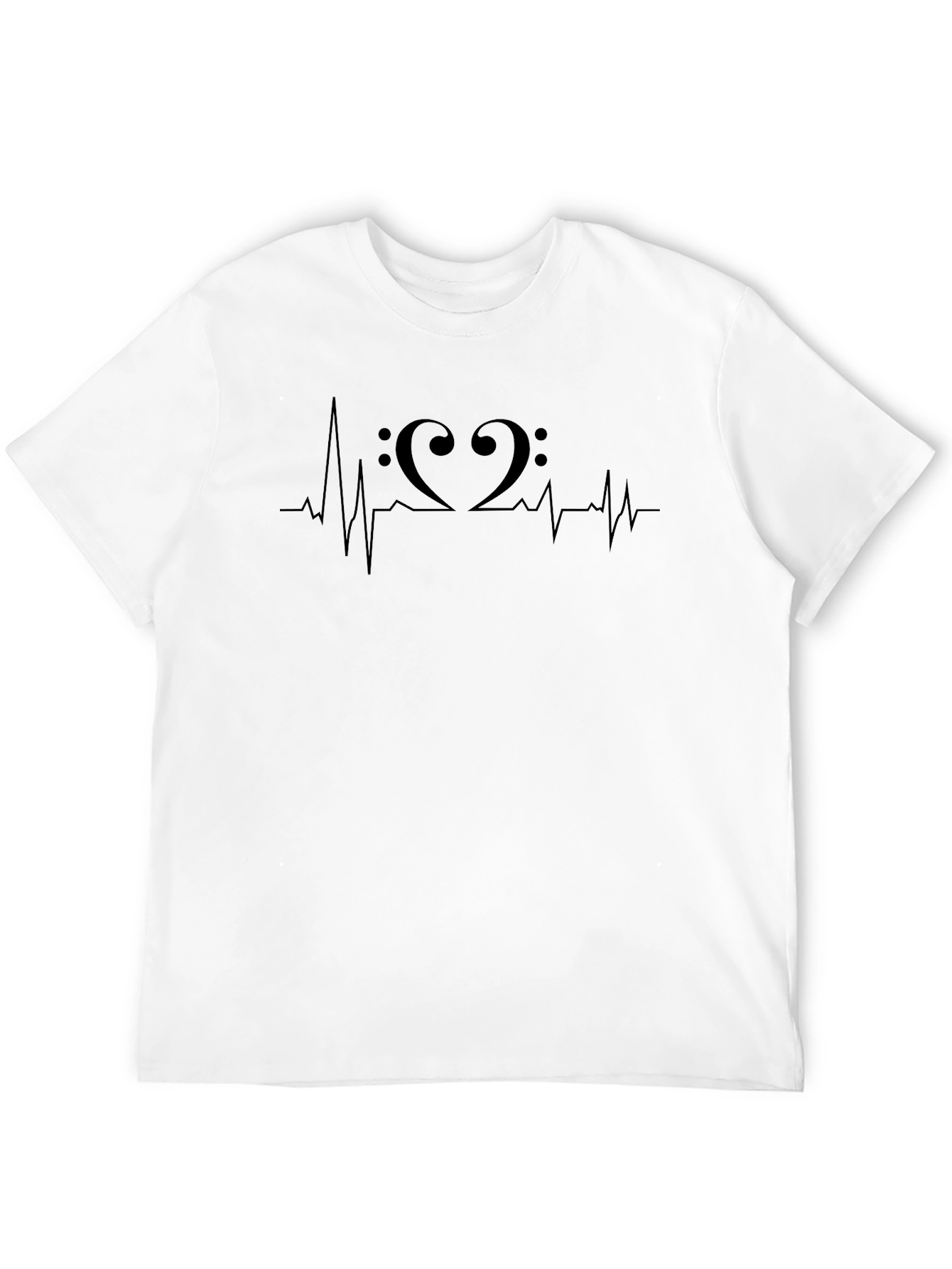 Musical Heartbeat Crew Neck T-Shirt