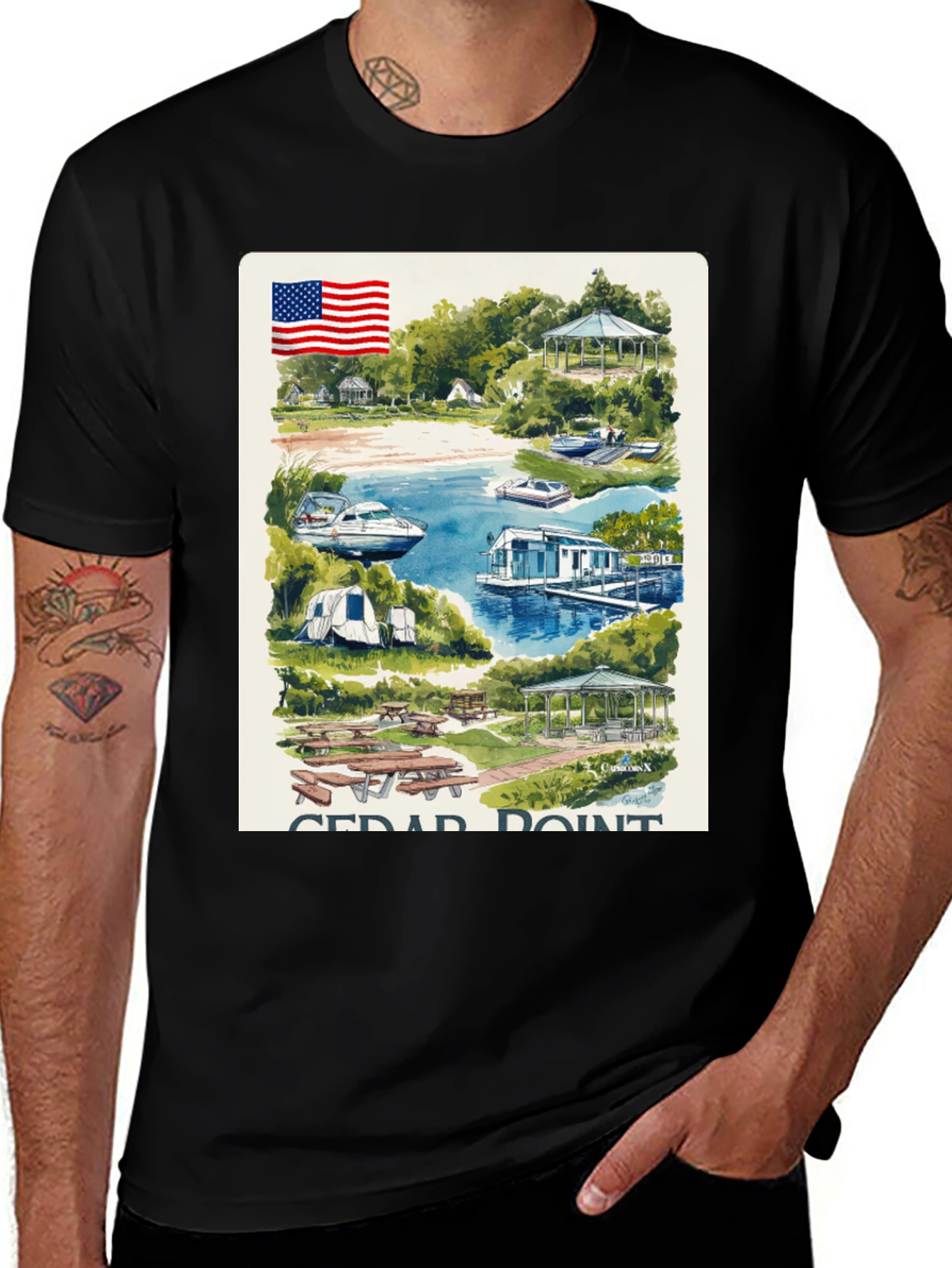 Cedar Point Vacation T-Shirt