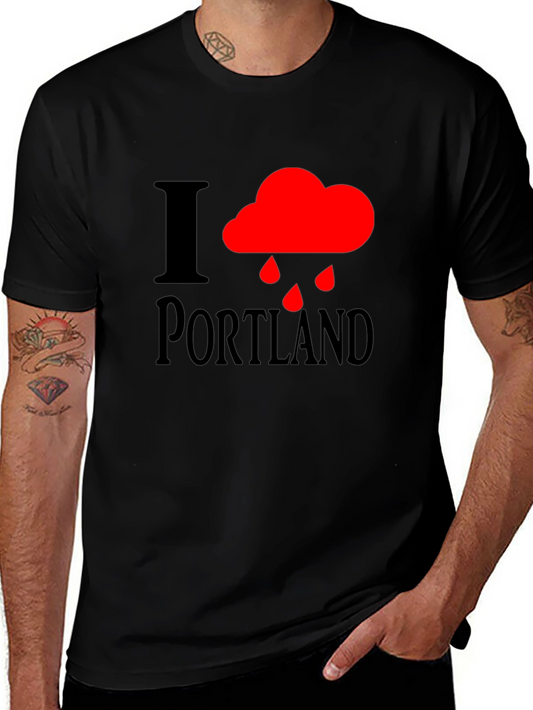 I Heart Rainy Portland T-Shirt