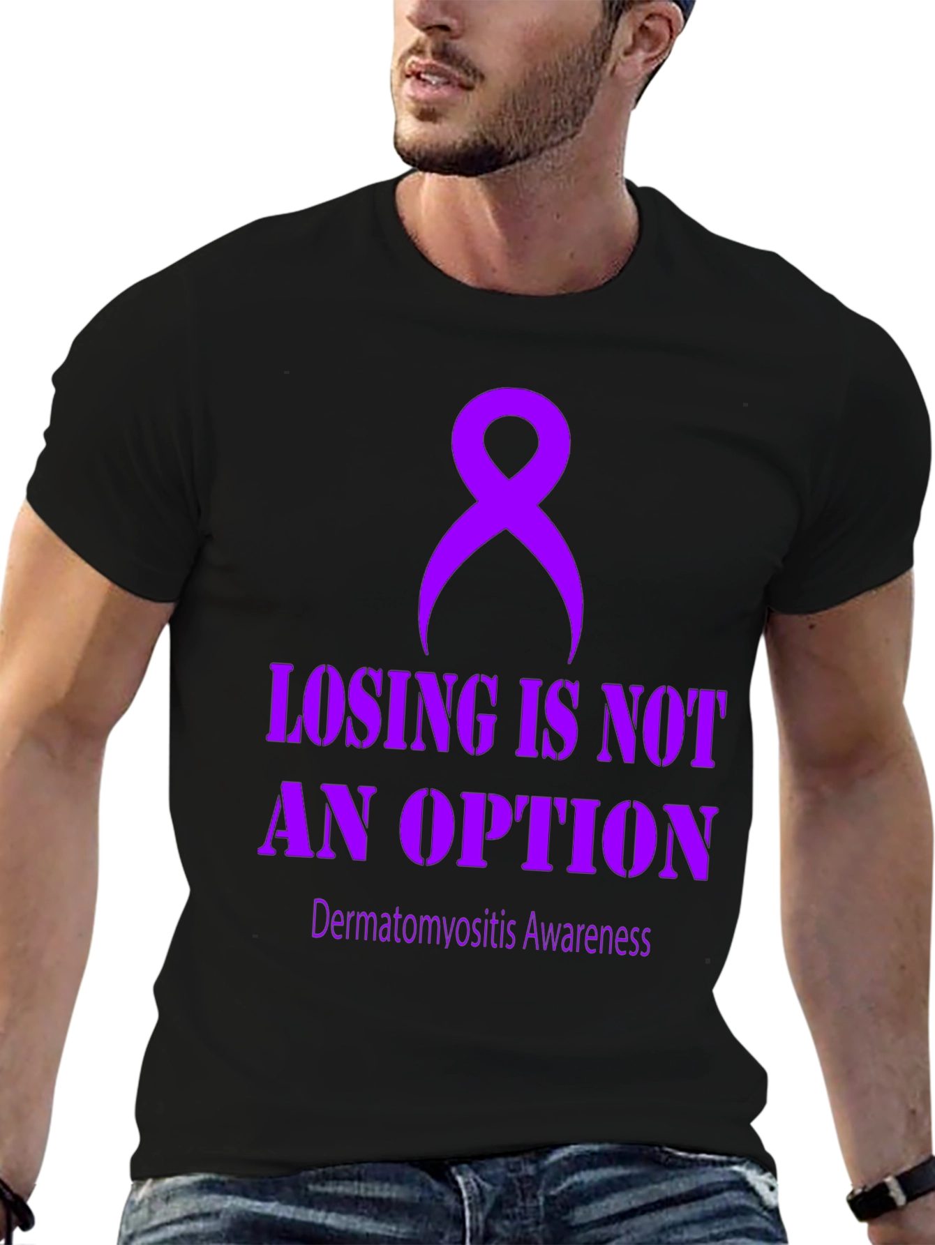 Dermatomyositis Awareness Tee - Losing is Not an Option