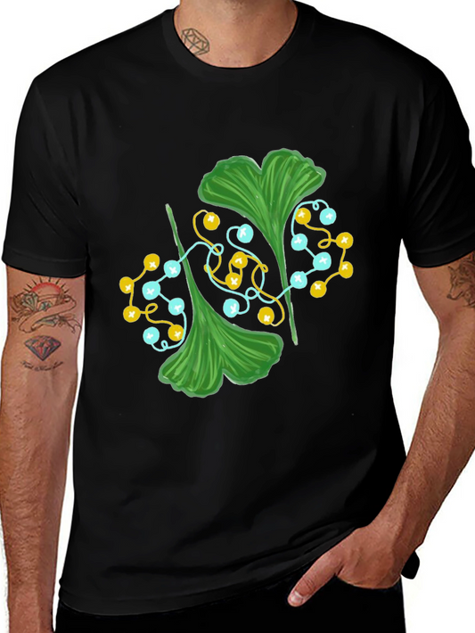 Ginkgo Leaf String Lights Graphic Tee