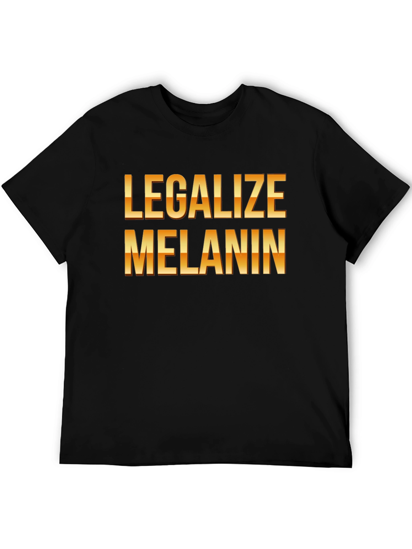 Legalize Melanin Black Graphic Tee