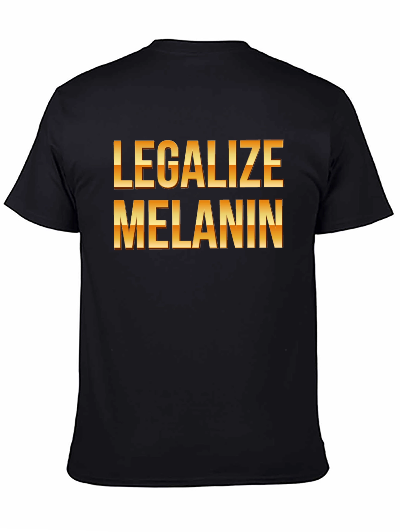 Legalize Melanin Black Graphic Tee